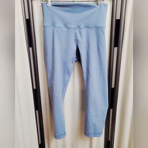 Lululemon Light Blue High-Waisted Leggings | Size 10